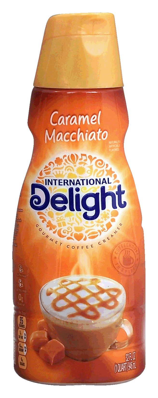 International Delight  caramel macchiato flavored gourmet coffee creamer Full-Size Picture